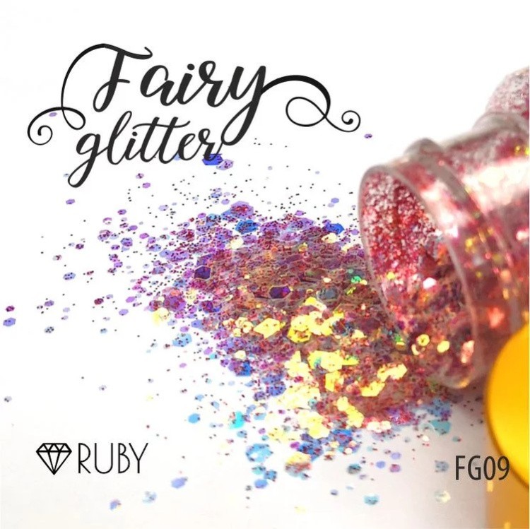 Глиттер серии FairyGlitter, Ruby, 15 г — картинка 2