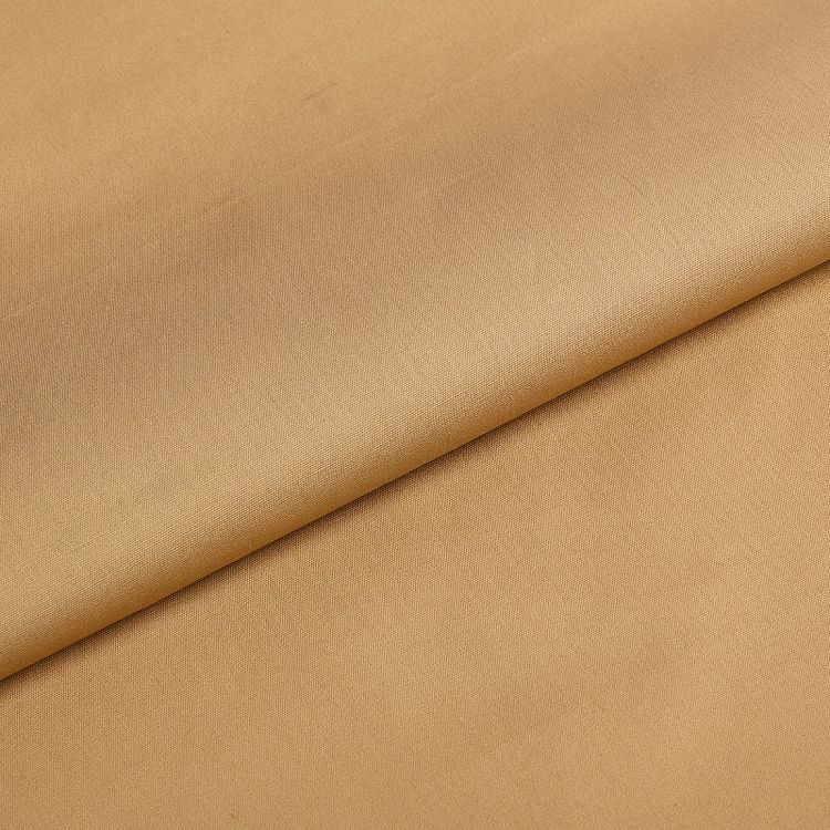Ткань Поплин стрейч, 1 м х 150 см, 125 г/м², цвет: бежевый, TBY — картинка 2