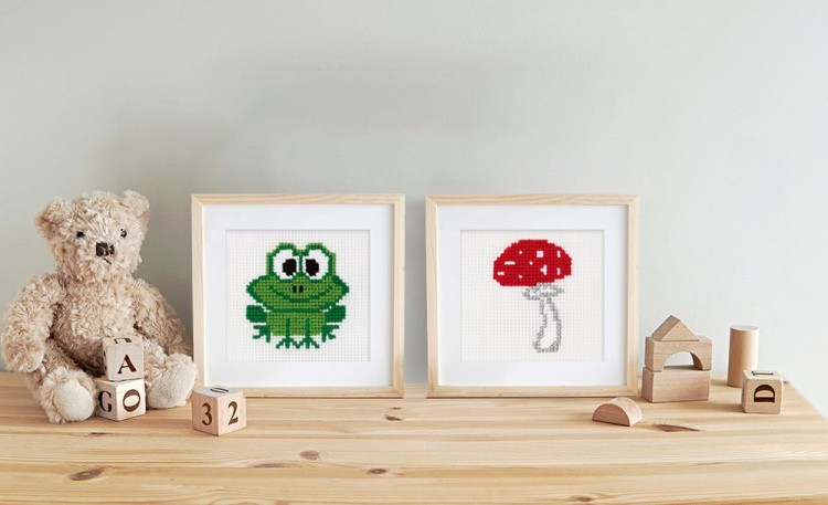 Набор для вышивания «Детские истории. Лягушка» — картинка 2