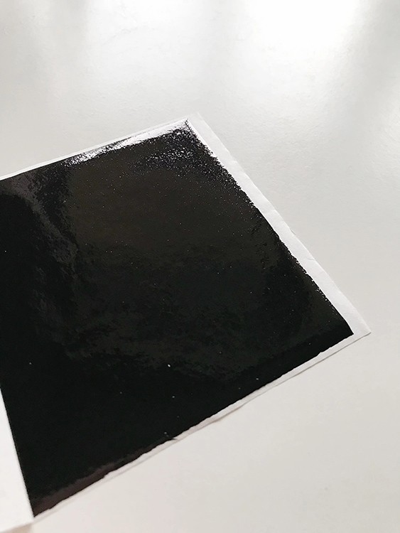 Зеркальная поталь «Mirror Shine», Black, 90 шт. 8x8,5см