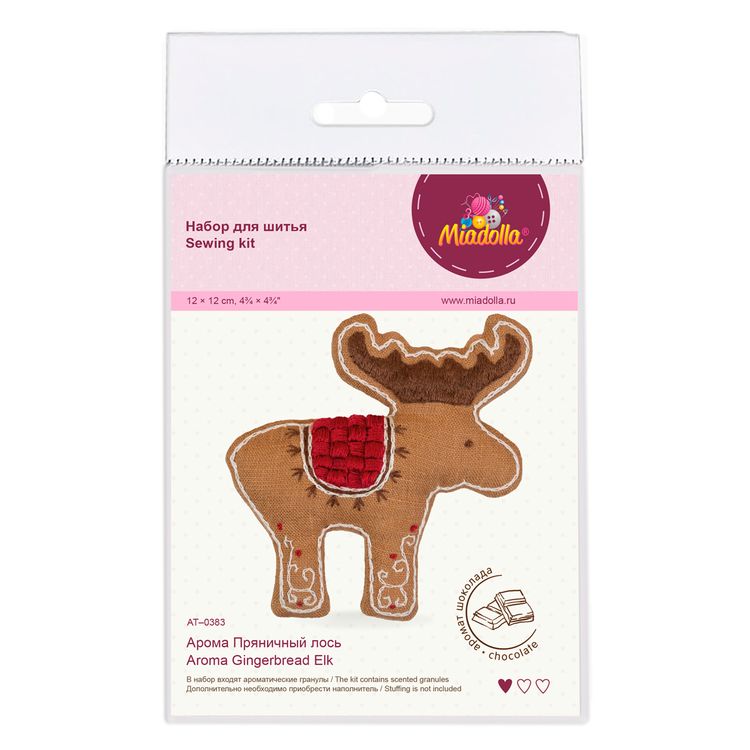 Набор для шитья «Арома Пряничный лось» — картинка 3