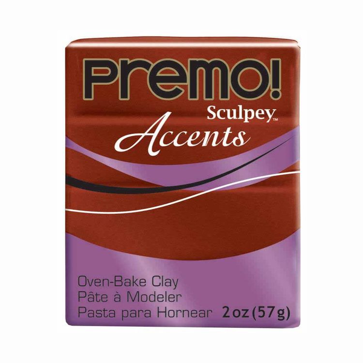 Полимерная глина Sculpey Premo, 5519 под бронзу, 57 г