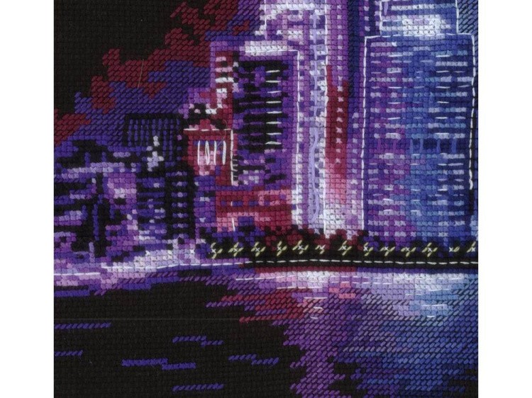 Набор для вышивания «Ночной город» — картинка 4