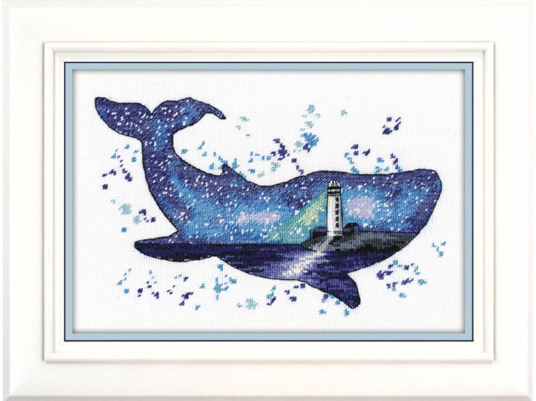 Набор для вышивания «Мир животных. Кит» — картинка 2