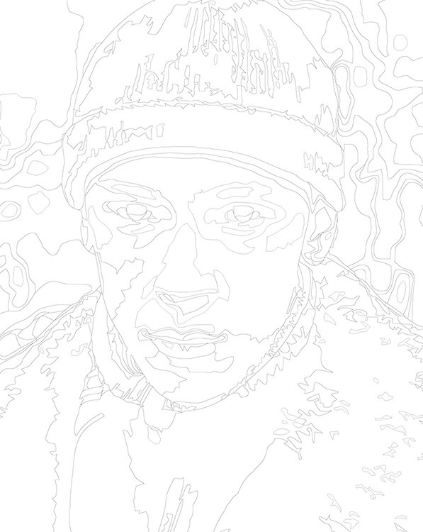 Картина по номерам «Слово пацана Кровь на асфальте: Зима» — картинка 3