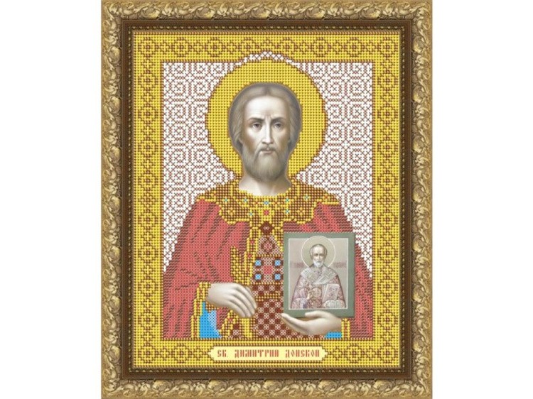 Рисунок на ткани «Св. князь Дмитрий Донской»