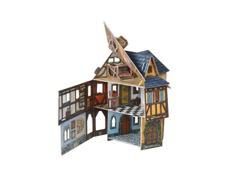 Сборная модель из картона «Ткацкая мастерская» — картинка 2