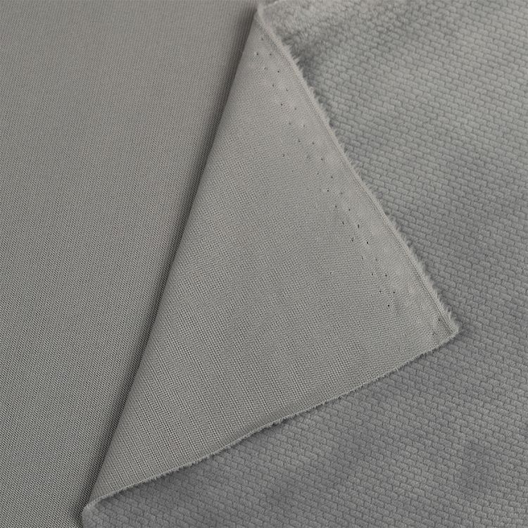 Ткань вельбоа, рисунок кирпичей, 3 м, ширина 180 см, цвет: серебристый, TBY — картинка 7