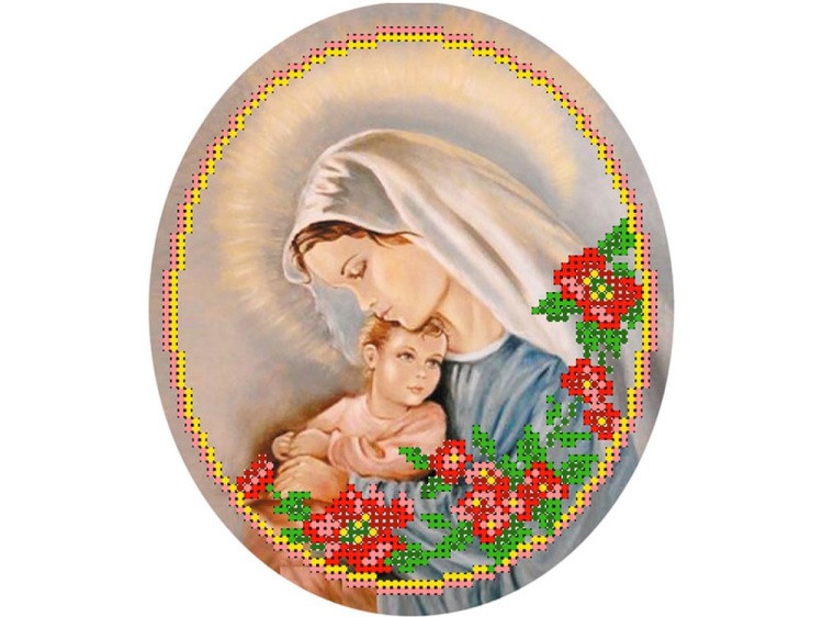 Набор вышивки бисером «Мать и дитя»