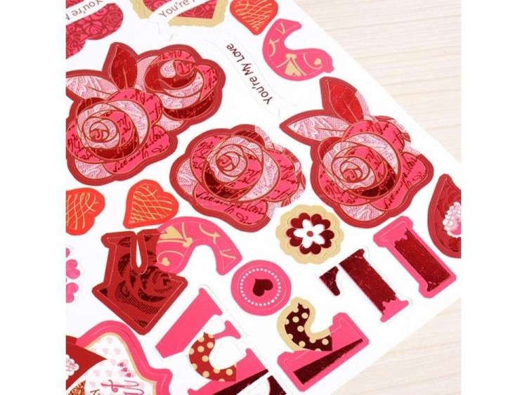 Набор для скрапбукинга «LOVE - Фоторамка» — картинка 5