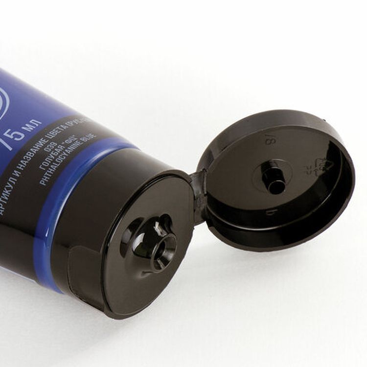 Краска акриловая художественная BRAUBERG ART CLASSIC, туба 75мл, голубая фц — картинка 3