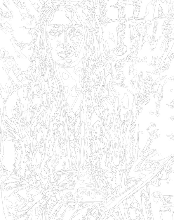 Картина по номерам «Игра престолов: Серсея Ланнистер» — картинка 3