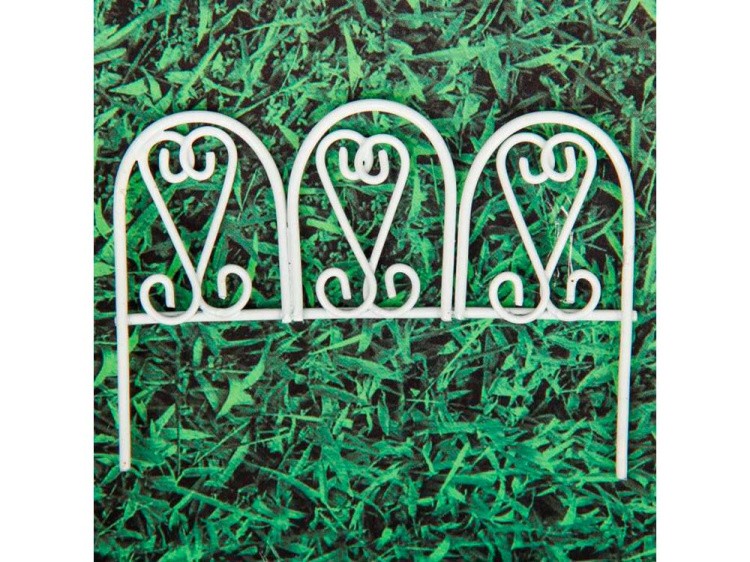 Садовая миниатюра MET-058 Изгородь, металл 8x7 см, Blumentag — картинка 2