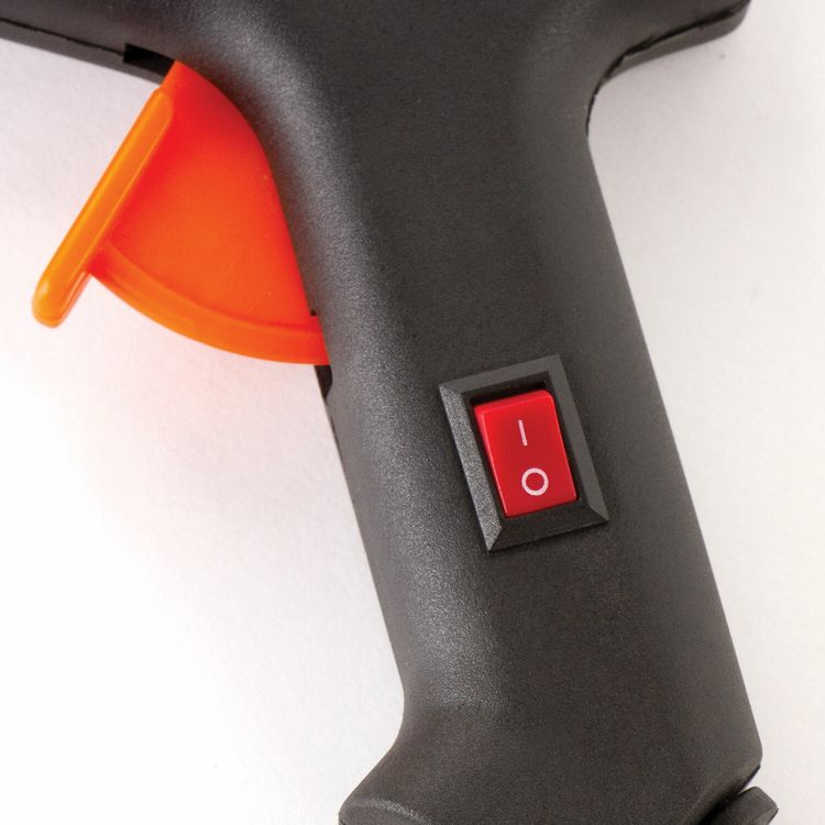 Клеевой пистолет 15 Вт для стержня 7 мм, с выключателем, Brauberg — картинка 3