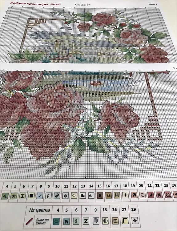 Набор для вышивания «Родные просторы. Розы» — картинка 8