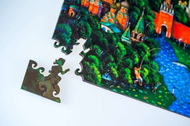 Деревянные пазлы DAVICI «День и ночь» — картинка 7