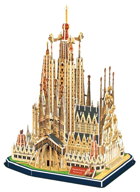 3D пазл CubicFun «National Geographic. Саграда Фамилия» — картинка 2