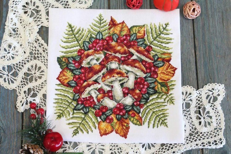 Набор для вышивания «По лесным тропинкам» — картинка 3