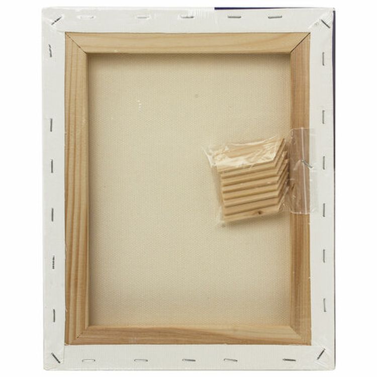 Холст на подрамнике BRAUBERG ART CLASSIC, 24х30 см, грунт., 45% хлоп., 55% лен, среднее зерно — картинка 3