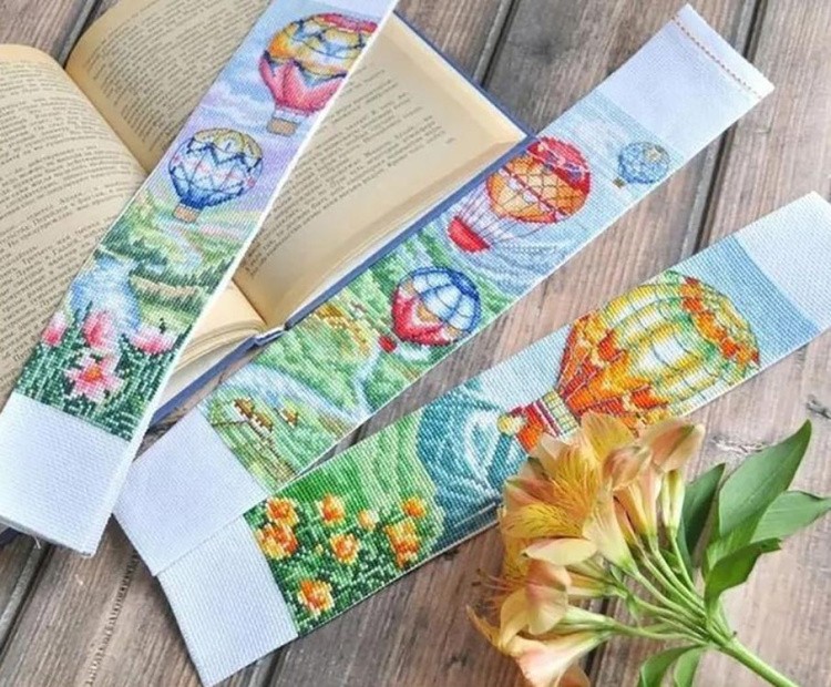 Набор для вышивания «Закладки. Воздушный шар» — картинка 5