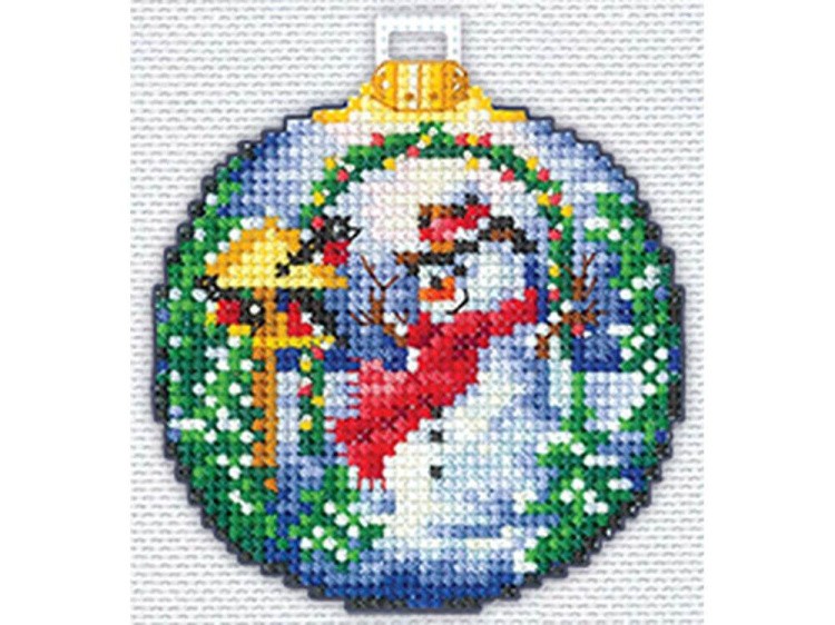 Набор для вышивания «Новогодние шары» — картинка 7