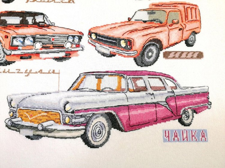 Набор для вышивания «Советский автопром» — картинка 3