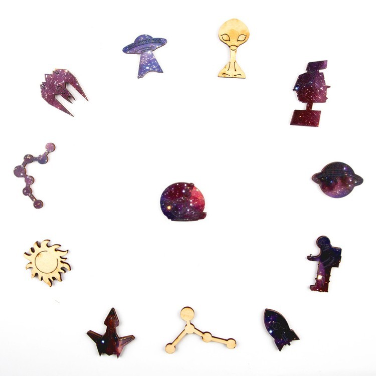 Деревянные пазлы «Магия космоса M», Woodbests — картинка 4