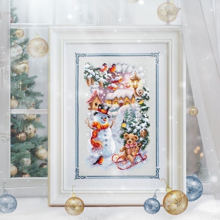 Набор для вышивания «Веселая зима» — картинка 8