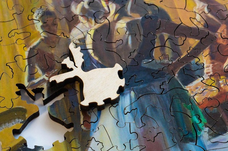 Деревянные пазлы DAVICI «За сценой» — картинка 5