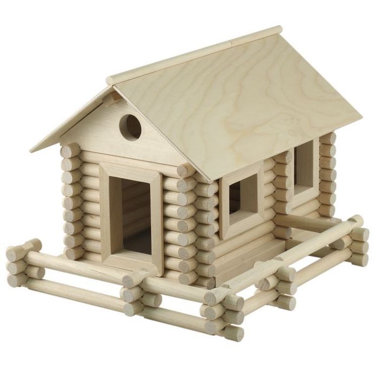 Конструктор из дерева «Деревенский дом 2» (8 моделей) — картинка 3