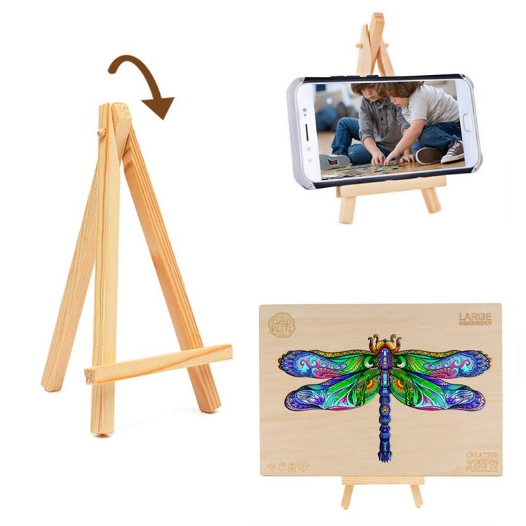 Деревянные пазлы «Стремительная Стрекоза XL», Woodbests — картинка 7