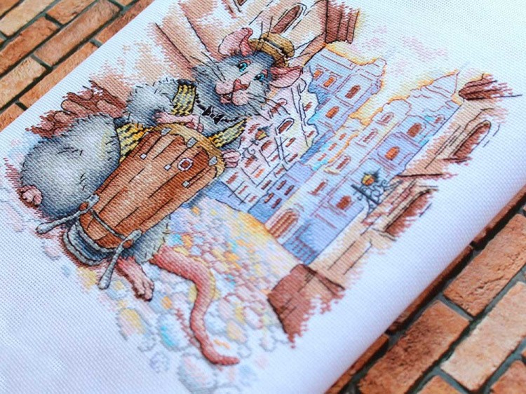 Набор для вышивания «По итальянским улочкам» — картинка 3