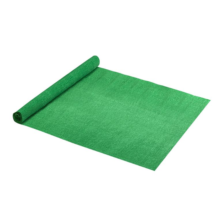 Бумага гофрированная (креповая), 110 г/м2, зеленая, 50х250 см, ОСТРОВ СОКРОВИЩ — картинка 2