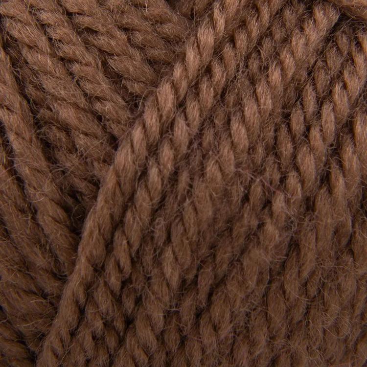 Пряжа Пехорка Школьная (377), кофейный, 5 шт. по 50 г — картинка 2