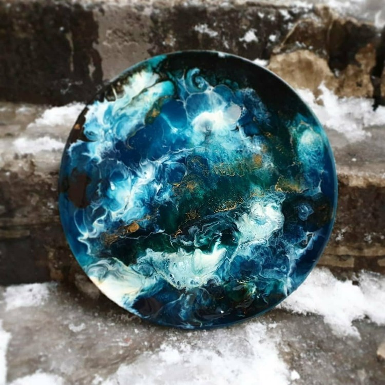 Набор для создания картины эпоксидной смолой MixArt Resin Box PREMIUM — картинка 2