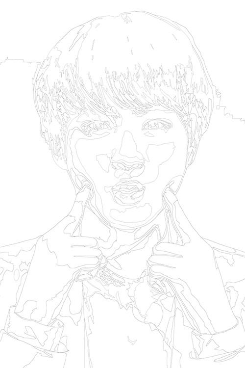 Картина по номерам «Корейская K-POP группа BTS Джин 2» — картинка 3