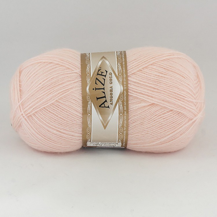 Пряжа ALIZE Angora Gold (840), яблочный цвет, 5 шт. по 100 г — картинка 2