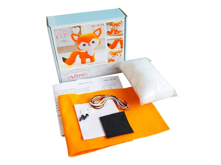 Набор для шитья игрушки «Лисичка Алиса» — картинка 3