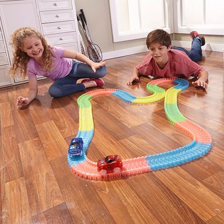 Конструктор Гоночная трасса Magic Tracks «Mega Set» 446 деталей — картинка 3