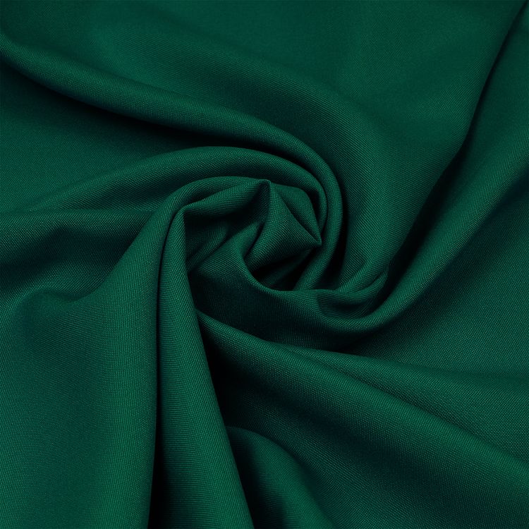 Ткань габардин, нарезка, 10 м, ширина 150 см, 150 г/м2, цвет: темно-зеленый, TBY