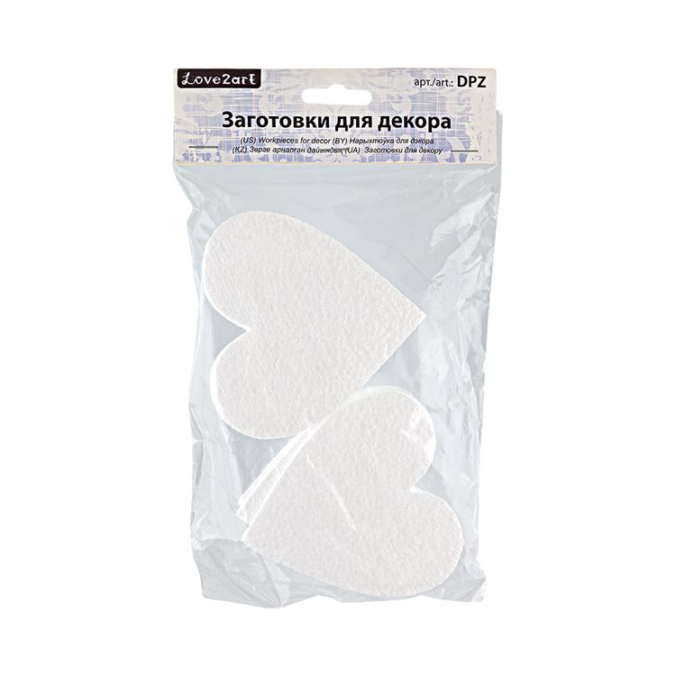 Заготовка для декорирования «Сердечки», Love2art — картинка 2