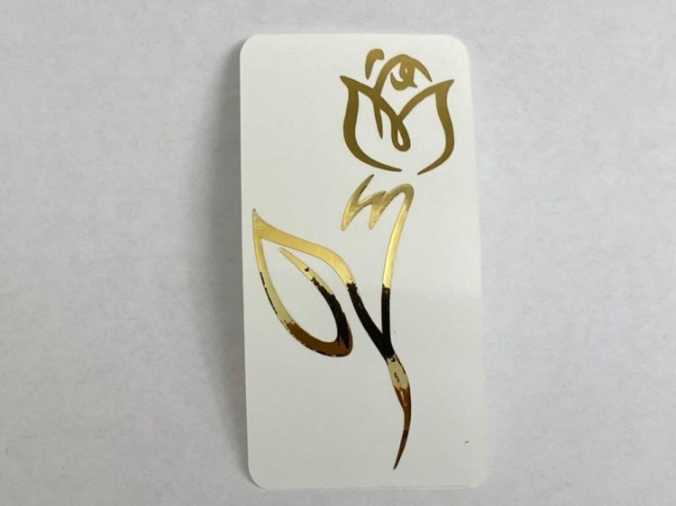 №34 Наклейка (золотые ) Sticker, Art Blong — картинка 2