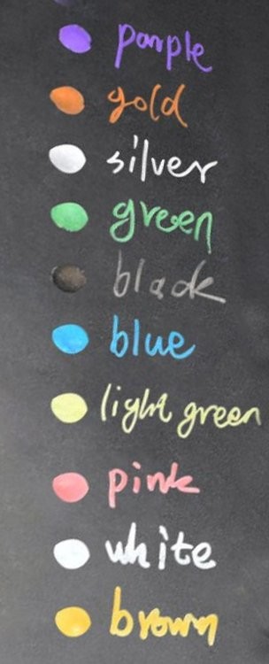 Металлизированный маркер для создания эффектов, 1 шт., цвет: зеленый (Green) — картинка 5