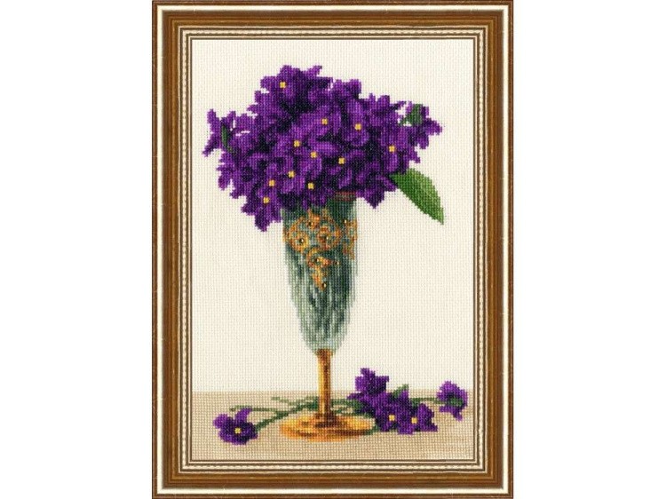 Набор для вышивания «Фиалки» — картинка 2