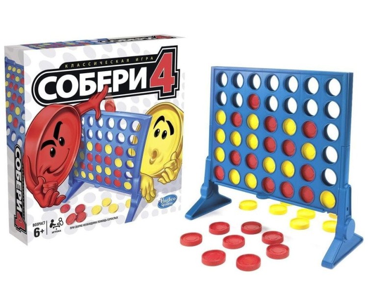 Настольная игра «Собери 4» — картинка 2