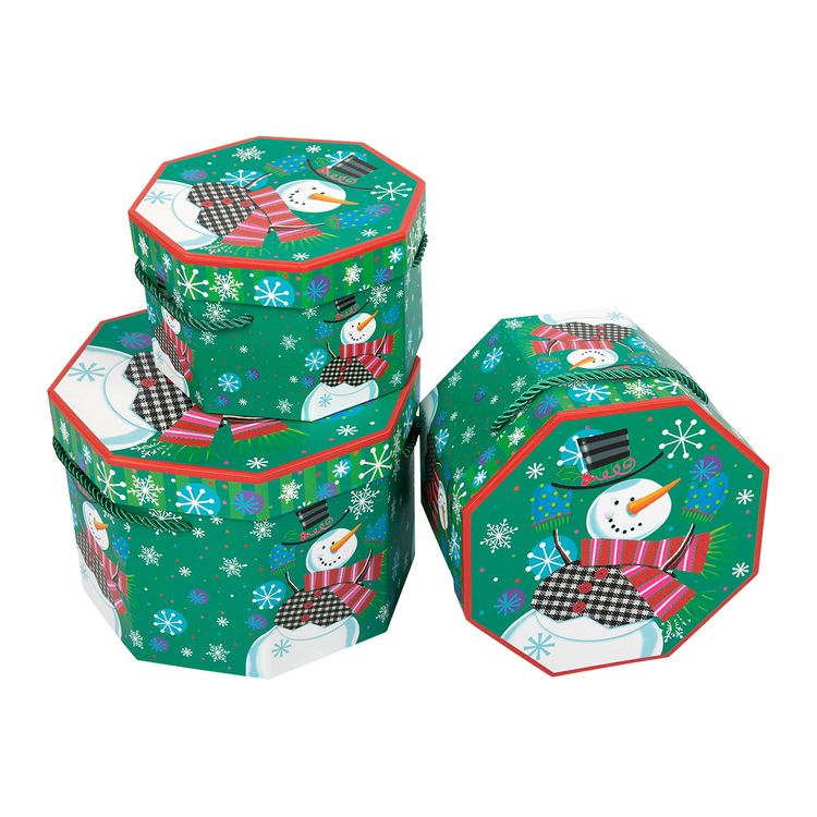 Набор подарочных коробок, форма: многоугольник, 3 шт., Stilerra — картинка 2