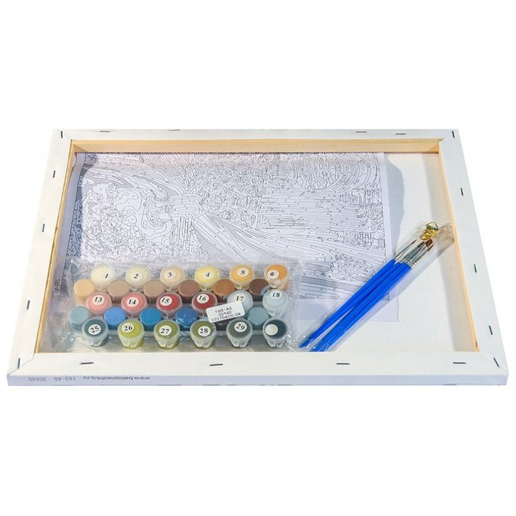 Картина по номерам «Римский леопард» — картинка 3