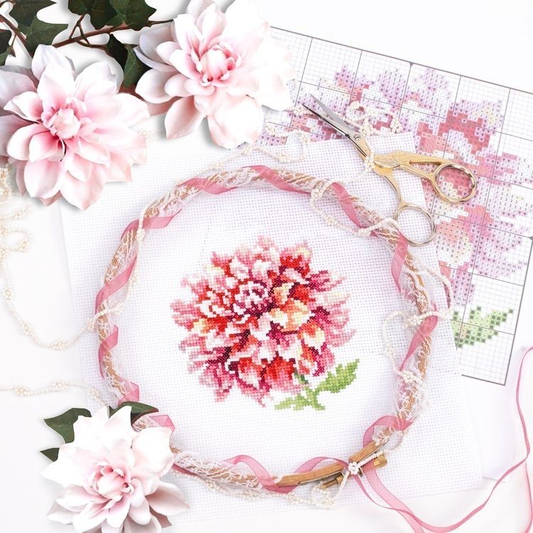 Набор для вышивания «Георгин» — картинка 3