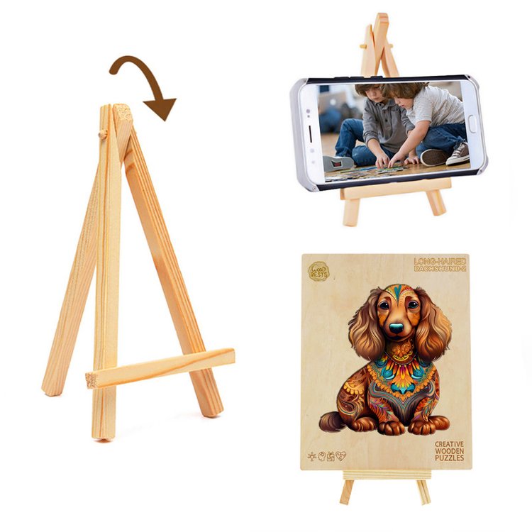 Деревянные пазлы «Милая Такса L», Woodbests — картинка 7