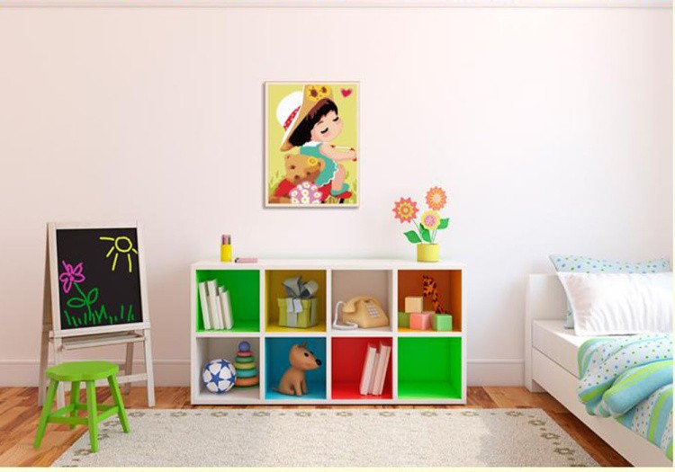 Картина по номерам «Мишка Тедди» — картинка 3